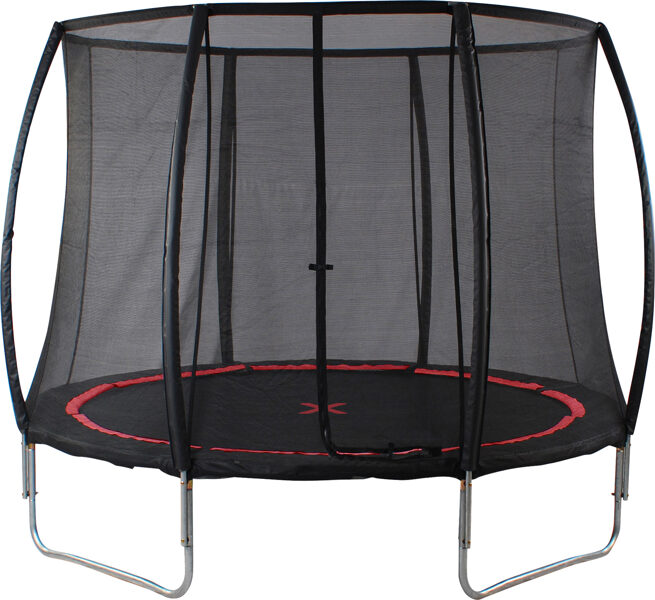 Trampolína s bezpečnostnou sieťou