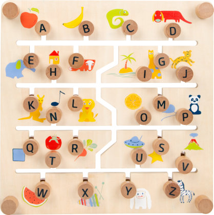 Edukatívna tabuľka anglická abeceda a čísla