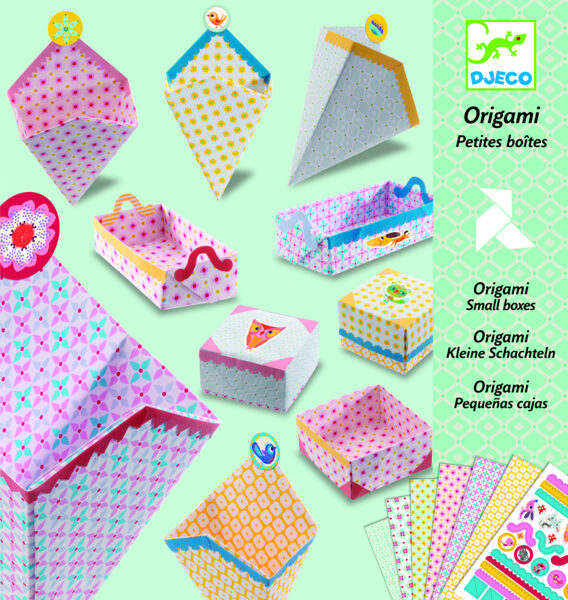 Origami: Malé krabičky