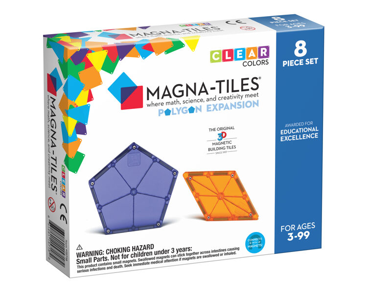Magna tiles Polygons 8 dielov