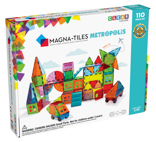 Magna tiles Metropolis 110 dielov
