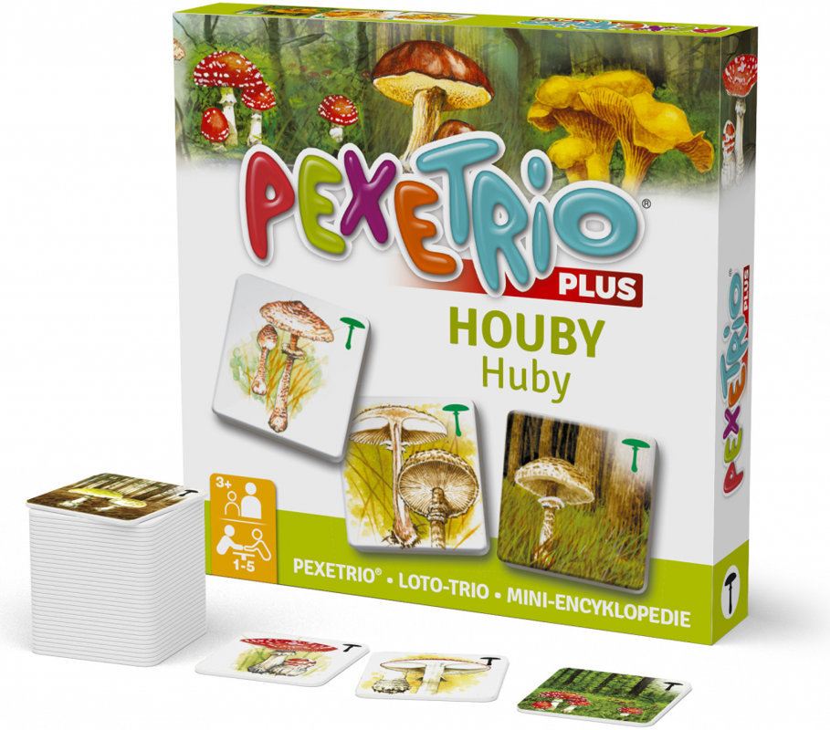 Huby plus - náučná zábavná hra o hubách